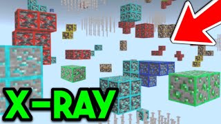 EASY XRAY for Minecraft 1204 😱  How to get XRAY ResourceTexture Pack [upl. by Nylidam]