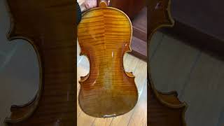 European aged spruce and maple handmade violin Model EUGFA20 violin luthier violinmaker [upl. by Inge212]