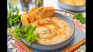 MUTABBEL o HUMUS DE BERENJENAS ASADAS [upl. by Ocsecnarf]