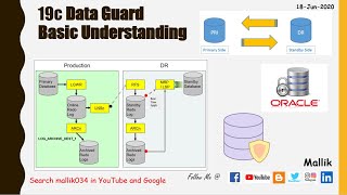 Dataguard architecture  19c Data Guard Basic Understanding – Oracle Dataguard  1 [upl. by Nell384]