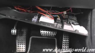 Mercedes E Class W211 Stop Brake Switch Replacement ESP [upl. by Anirda]