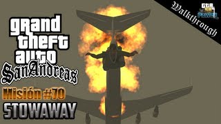 GTA San Andreas  Misión 70 Stowaway  HQ [upl. by Hnamik]