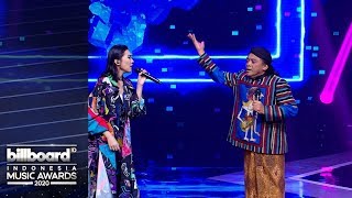 BILLBOARD INDONESIA MUSIC AWARDS 2020  Didi Kempot X Isyana Sarasvati [upl. by Onibas]