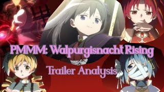 Puella Magi Madoka Magica Walpurgisnacht Rising Trailer Analysis  Theories [upl. by Arlin]