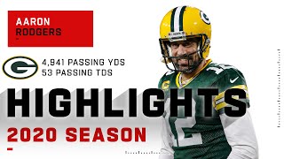 Aaron Rodgers Full Season Highlights  NFL 2020 [upl. by Aniret]