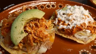 La MEJOR TINGA de POLLO Casera🔥 con Chipotle✨ Tere Cocina [upl. by Amor]