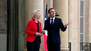 Macron y Le Pen pasan a la segunda vuelta de las elecciones presidenciales francesas [upl. by Seline]