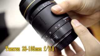 Weird lens reviews Tamron 28105mm f28 with samples full frame and APSC [upl. by Annekam]