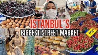 Istanbuls Biggest Street Market  Hidden Local Sweet Shops By Aysenur Altan [upl. by Desberg]