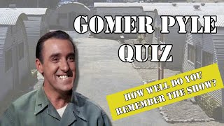 Gomer Pyle USMC Quiz  How well do you remember the show shorts [upl. by Oriana292]