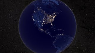 NASA  Earth at Night [upl. by Natanoy]