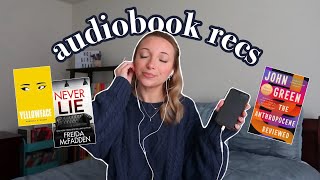 Audiobook recommendations 2024 my favorite audiobooks 🎧 nonfiction thrillers literary fiction [upl. by Anaihr]