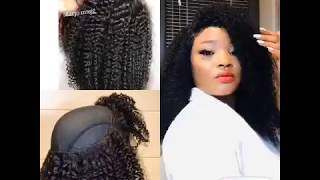 COMMENT FAIRE UNE PERRUQUE AVEC LACE FRONTAL HOW TO MAKE A LACE kijan pou fe perik [upl. by Areit]