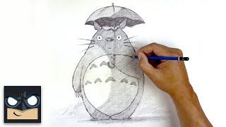 How To Draw Totoro  Sketch Saturday [upl. by Kirad]