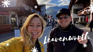 BAVARIAN VILLAGE in the US EXPLORING LEAVENWORTH WASHINGTON travelvlog [upl. by Elaina624]