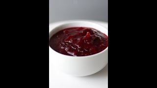 Homemade Cranberry Sauce Recipe [upl. by Eppes]