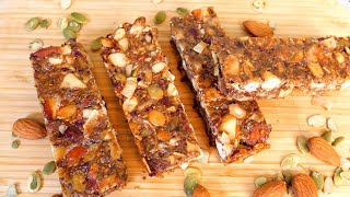 Keto vegan granola energy bars  Keto vegan glutenfree [upl. by Jacobah]