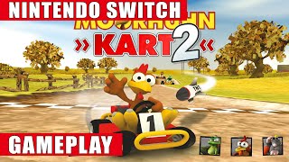 Moorhuhn Kart 2 Nintendo Switch Gameplay [upl. by Matthew332]