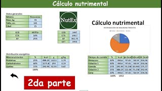 Cálculo nutrimental Segunda parte [upl. by Breana]