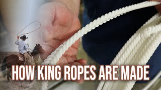 How Cowboy Ropes are Made at King Ropes in Sheridan WY [upl. by Noyk717]