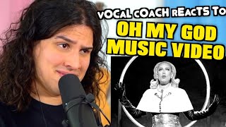 Vocal Coach Reacts to Adele  Oh My God Official Video [upl. by Thorncombe]