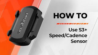 Product Guide How to use Magene S3 SpeedCadence Sensor [upl. by Esenwahs]