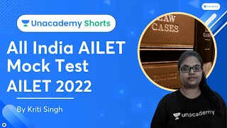 All India AILET Mock Test  AILET 2022 [upl. by Etnoval552]