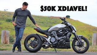 50000 Custom Xdiavel Walk Around and Parts List [upl. by Meadows]