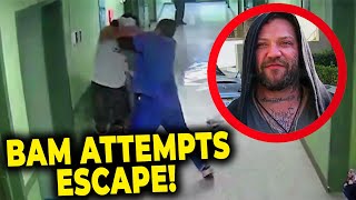 Bam Margera ATTEMPTS TO ESCAPE Psychiatric Hospital FULL CCTV FOOTAGE [upl. by Oina]