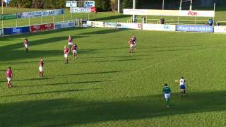 Irish Rugby TV Cork Con v Clontarf Highlights [upl. by Akenot]