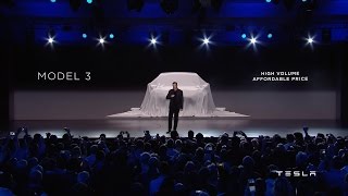 Tesla Unveils Model 3 [upl. by Tortosa]