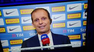 Lite Allegri Adani in diretta a Sky [upl. by Aldos720]