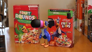 The Cereal Man Froot Loops™ VS Millville Fruit Rounds [upl. by Siffre176]