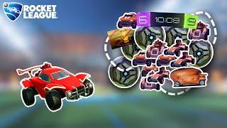 100 mods in Rocket League at once [upl. by Otrebron483]