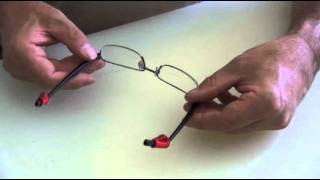 How to Fix Uneven Ears With Wedgees  How To Prevent Slipping Glasses [upl. by Lilak]