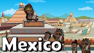 The Animated History of Mexico [upl. by Ahsatsan]