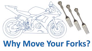 INTRO How amp Why To Change Your Motorcycle Fork Position [upl. by Anyrtak]