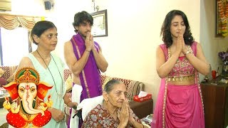 Kinshuk Vaidya amp Shivya Pathania Celebrate Ganpati And Share Wishes With His Fans [upl. by Nyladam]