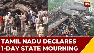 Coromandel Train Accident Tamil Nadu CM Declares OneDay State Mourning [upl. by Prem]