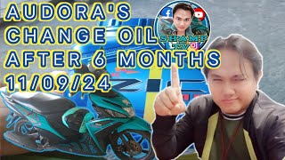 AUDORAS CHANGE OIL AFTER 6 MONTHS 110924 automobile autoshop m3 cebu mio motorcycle [upl. by Fusuy]