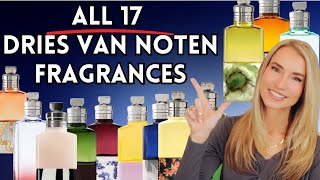 RATING ALL 17 DRIES VAN NOTEN FRAGRANCES INCLUDING THE LATEST 4 NEWEST RELEASES [upl. by Noedig619]