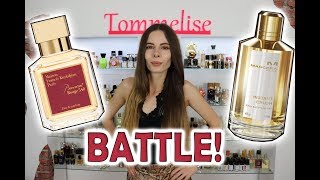 PERFUME BATTLE BACCARAT ROUGE 540 vs INSTANT CRUSH  Tommelise [upl. by Rhtaeh]