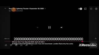 Yout Turn Lightning Thunder 188 and The Sep 20 2020 April 20 2021 [upl. by Pernell]