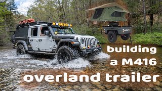 Building M416 Overland Trailer [upl. by Krause]