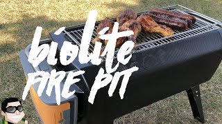 BioLite FirePit Review amp Grilling Food [upl. by Libyc]