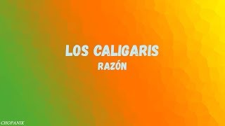 Los Caligaris  Razón Letra [upl. by Aihsined]