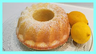 quotquotquot Gâteau Italien Citron et Crème fraîche 🍋🍋 quotquotquot Facile et Rapide [upl. by Harman736]