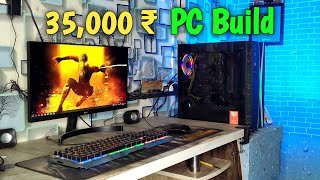 35000 ₹ Gaming amp Editing PC Build For My Friend In 2023 [upl. by Beichner]