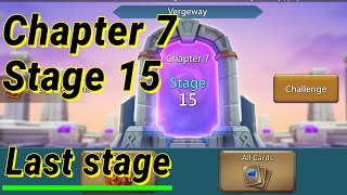 Lords mobile vergeway chapter 7 stage 15 [upl. by Leahcimnaj798]