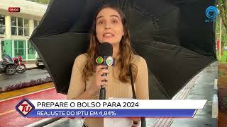 291123 IPTU de Londrina será reajustado em 484 em 2024 de acordo inflação acumulada [upl. by Atin]